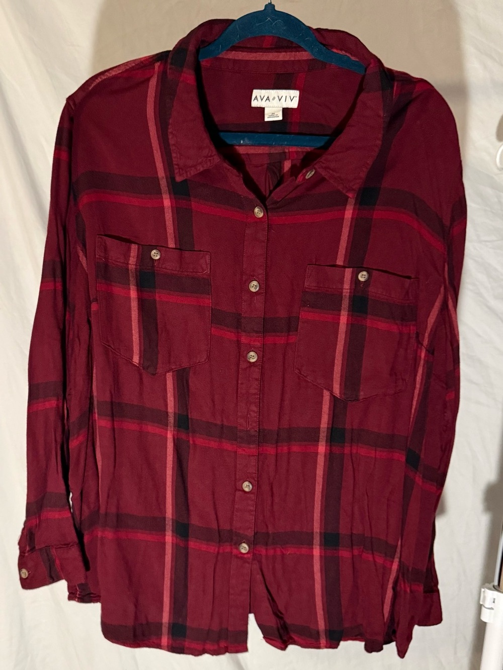 Ava & Viv Flannel Shirt